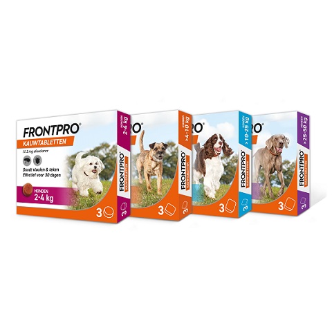 FrontPro kauwtablet voor honden